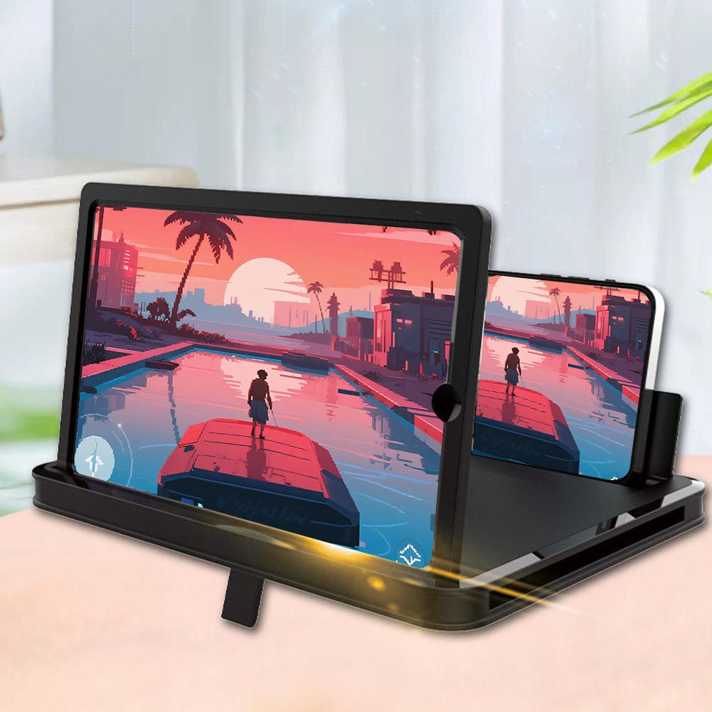 Matte Anti Glare Screen - 10/12/14 นิ้วเครื่องขยายเสียงโทรศัพท์มือถือหน้าจอ HD แว่นขยายป้องกันแสงสีฟ้าและป้องกันดวงตาเครื่องขยายเสียงอเนกประสงค์
