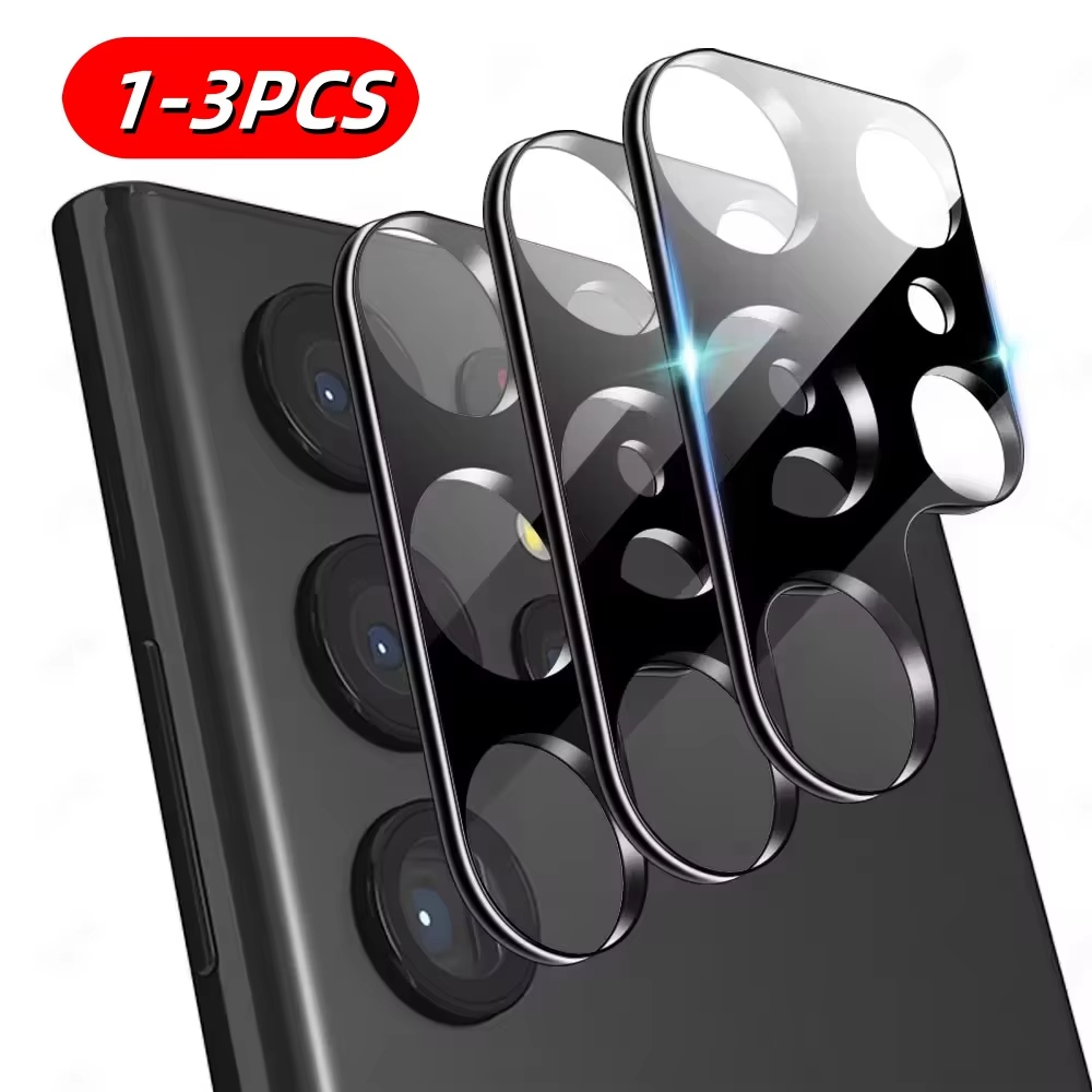 Tempered Glass Screen 9H - 1-3 ชิ้น 9H ตัวป้องกันเลนส์กล้องสำหรับซัมซุง S26 S25