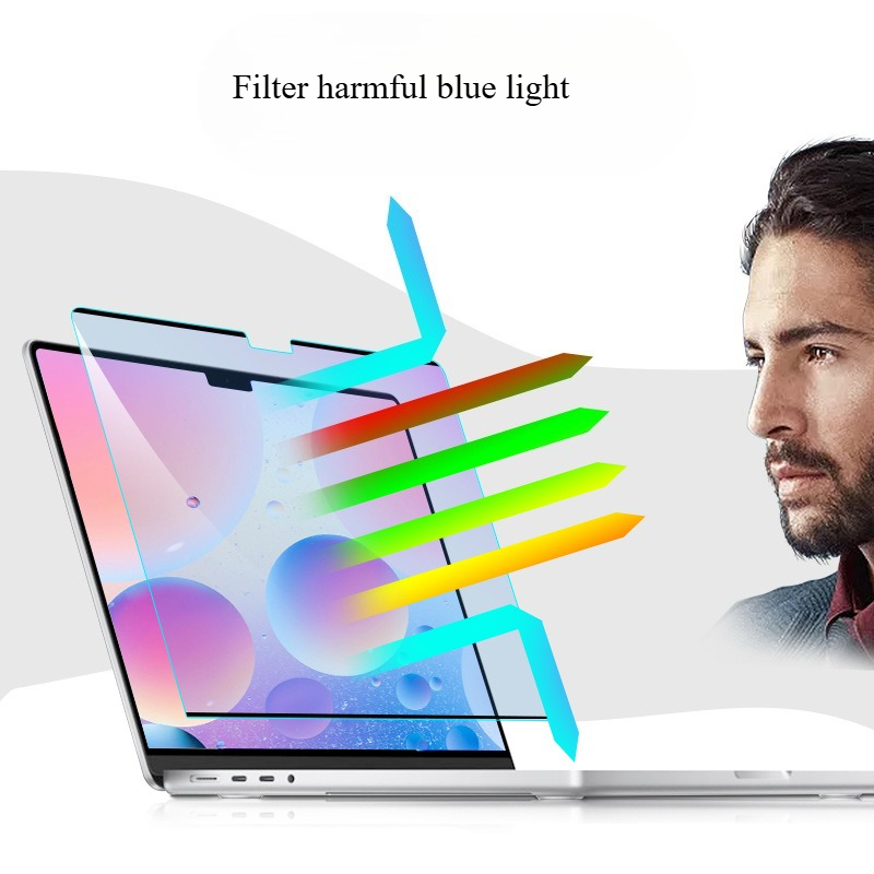 ป้องกันแสงสีฟ้า ฟิล์มกันรอยแม่ - Matte Anti Glare Screen บทวิจารณ์และราคา