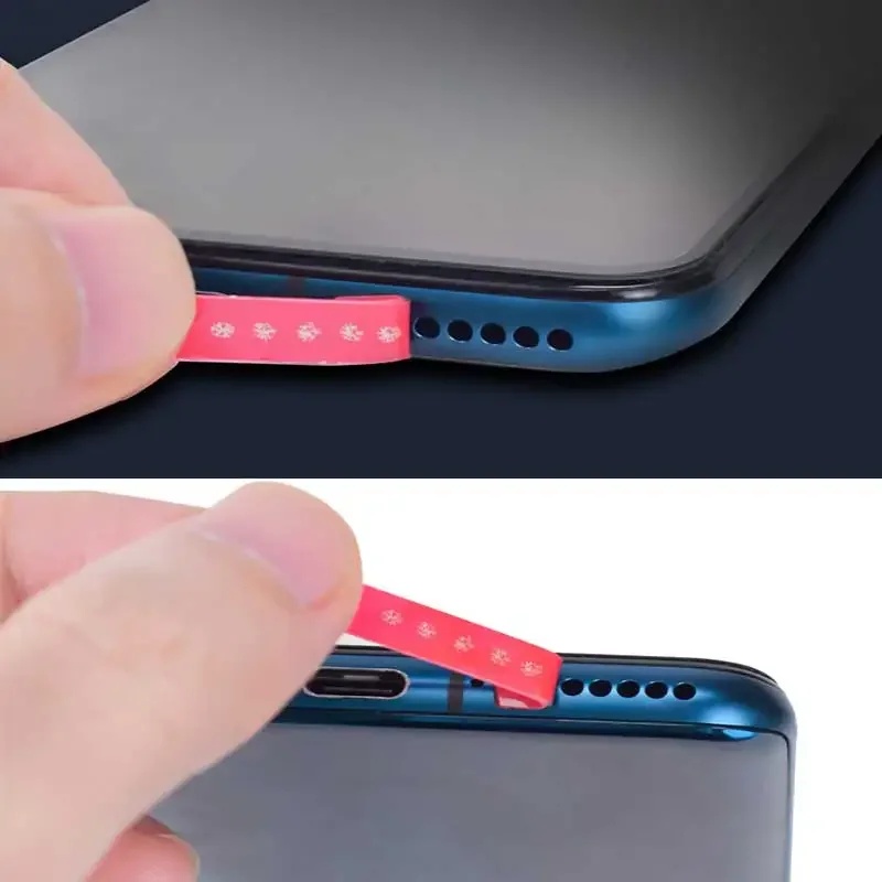 กาวทำความสะอาดฝุ่นสำหรับโทรศัพ - Dust Removal Sticker บทวิจารณ์และราคา
