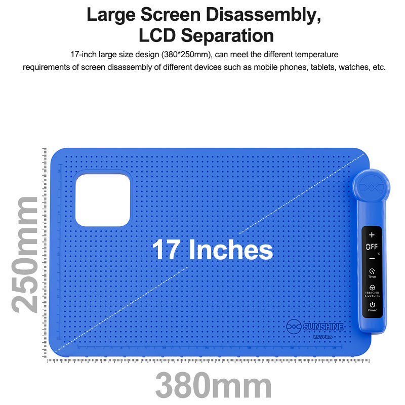 ซันไชน์ LS3 PLUS 17 นิ้วแยกหน้ - Screen Protector Cutter บทวิจารณ์และราคา