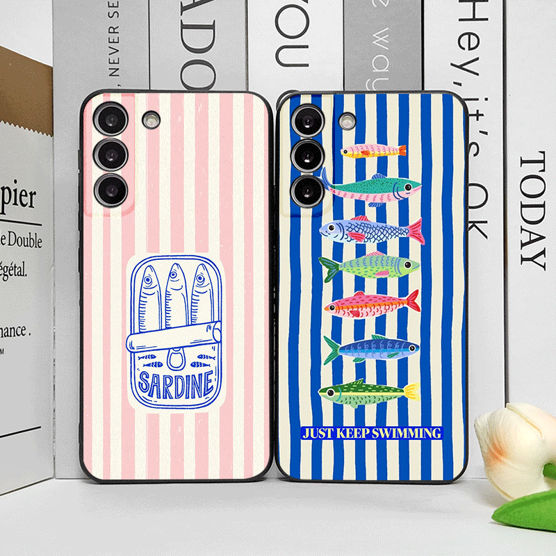 เคสโทรศัพท์ลายปลาซาร์ดีนน่ารัก - Oppo Reno 12 บทวิจารณ์และราคา